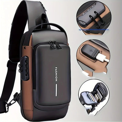 Anti-Theft Sling Bag – Stylish, Secure, and Travel-Ready