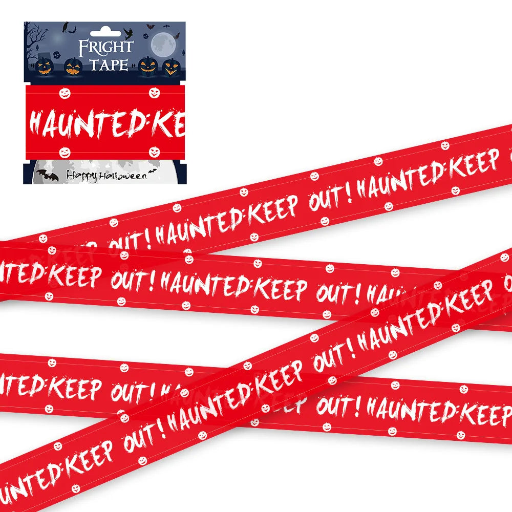 Skull Head Warning Tape