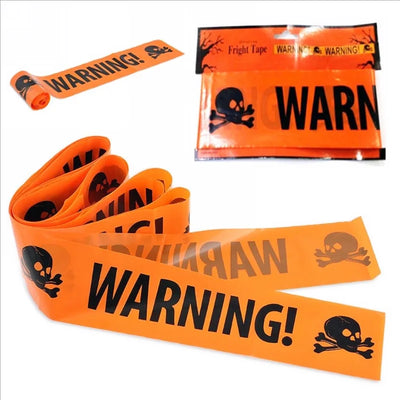 Skull Head Warning Tape