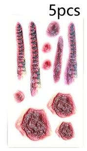 Realistic Scar Tattoo Stickers