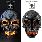 Realistic Red Skull Mask