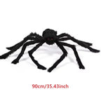 Giant Plush Halloween Spiders