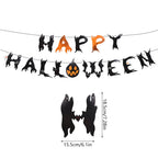 Halloween Party Banner Garland