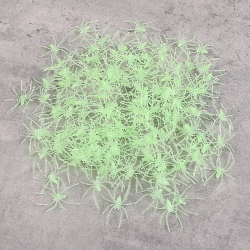 Glow-in-the-Dark Spiders