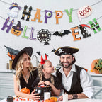 Halloween Party Banner Garland
