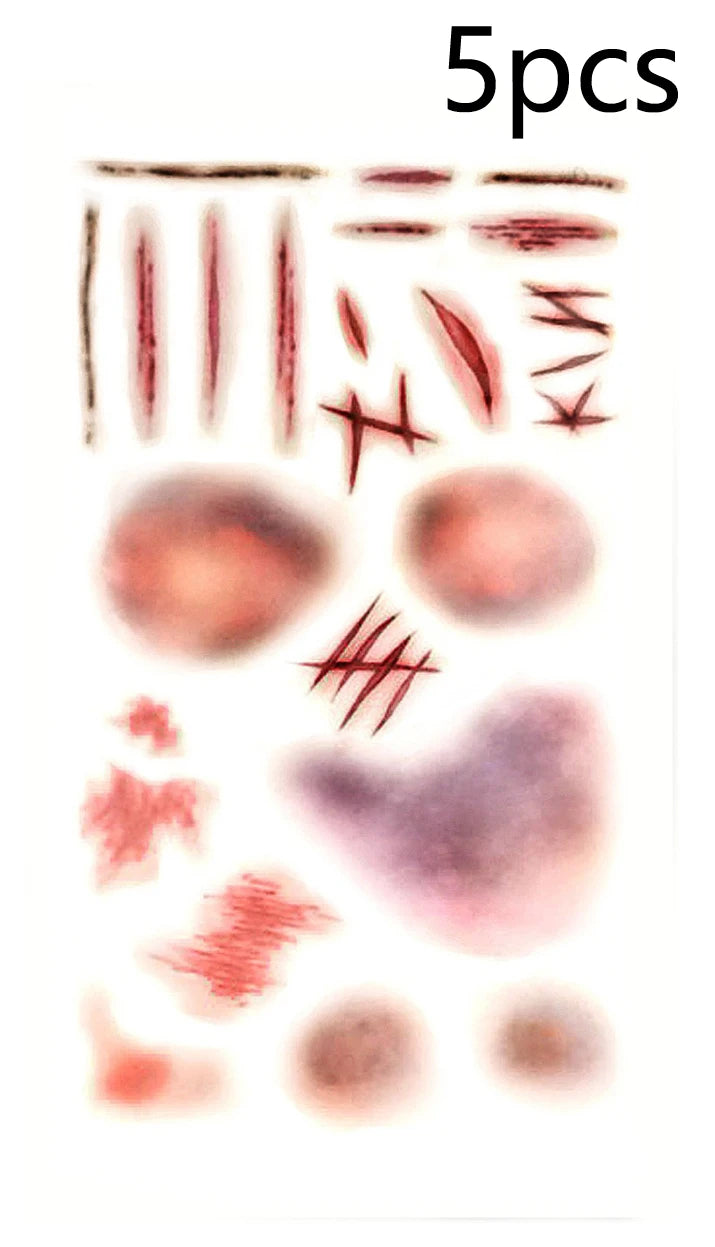 Realistic Scar Tattoo Stickers
