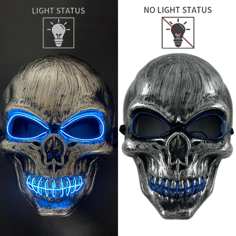 Realistic Red Skull Mask