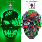 Realistic Red Skull Mask