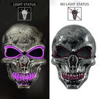 Realistic Red Skull Mask