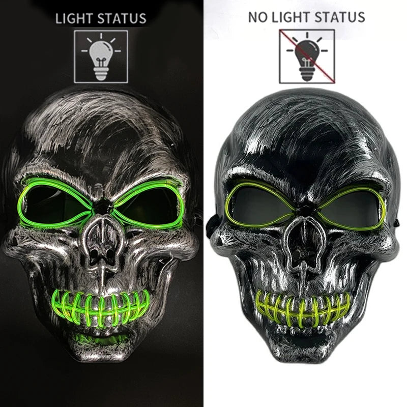 Realistic Red Skull Mask