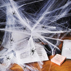 Stretchy Halloween Spider Web
