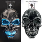 Realistic Red Skull Mask