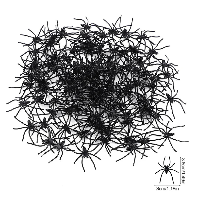 Glow-in-the-Dark Spiders