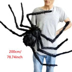 Giant Plush Halloween Spiders