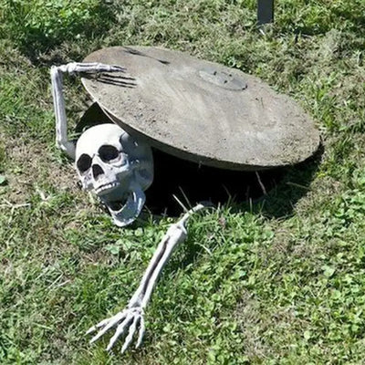 Halloween Skeleton Yard Stakes