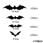 3D PVC Bat Wall Stickers