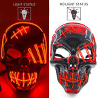 Realistic Red Skull Mask