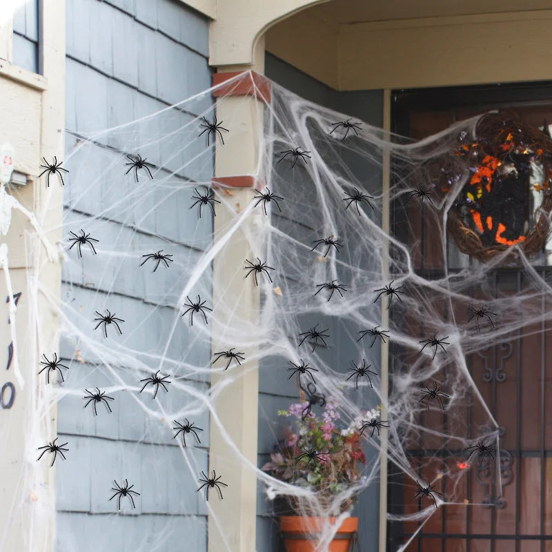 Glow-in-the-Dark Spiders