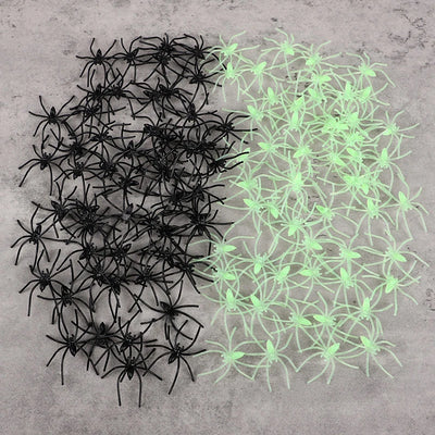Glow-in-the-Dark Spiders