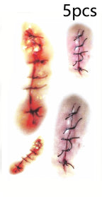 Realistic Scar Tattoo Stickers