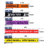 Skull Head Warning Tape
