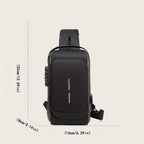 Anti-Theft Sling Bag – Stylish, Secure, and Travel-Ready