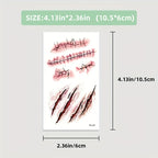 Realistic Scar Tattoo Stickers