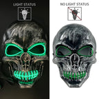 Realistic Red Skull Mask